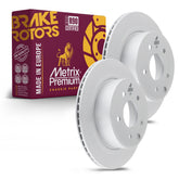 Metrix Premium Rear Disc Brake Rotor Kit 92624MT OEM fit auto parts