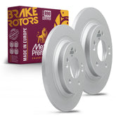 Metrix Premium Rear Disc Brake Rotor Kit 92641MT OEM fit auto parts