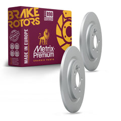 Metrix Premium Rear Disc Brake Rotor Kit 92653MT OEM fit auto parts