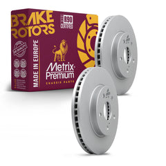 Metrix Premium Front Disc Brake Rotor Kit 92656MT OEM fit auto parts