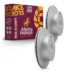 Metrix Premium Rear Disc Brake Rotor Kit 92669MT OEM fit auto parts