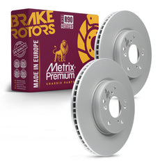 Metrix Premium Front Disc Brake Rotor Kit 92671MT OEM fit auto parts