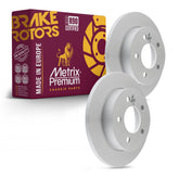 Metrix Premium Rear Disc Brake Rotor Kit 92690MT OEM fit auto parts