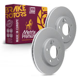 Metrix Premium Front Disc Brake Rotor Kit 92697MT OEM fit auto parts