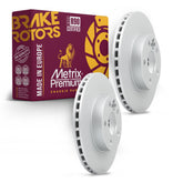 Metrix Premium Front Disc Brake Rotor Kit 92698MT OEM fit auto parts