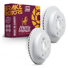 Metrix Premium Rear Disc Brake Rotor Kit 92701MT OEM fit auto parts