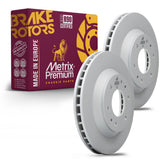 Metrix Premium Front Disc Brake Rotor Kit 92707MT OEM fit auto parts