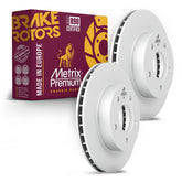Metrix Premium Front Disc Brake Rotor Kit 92708MT OEM fit auto parts