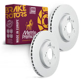 Metrix Premium Front Disc Brake Rotor Kit 92711MT OEM fit auto parts