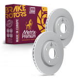 Metrix Premium Front Disc Brake Rotor Kit 92713MT OEM fit auto parts
