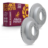 Metrix Premium Rear Disc Brake Rotor Kit 92725MT OEM fit auto parts