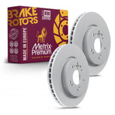 Metrix Premium Front Disc Brake Rotor Kit 92731MT OEM fit auto parts