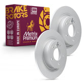 Metrix Premium Rear Disc Brake Rotor Kit 92734MT OEM fit auto parts
