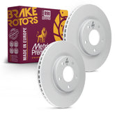 Metrix Premium Front Disc Brake Rotor Kit 92735MT OEM fit auto parts