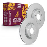 Metrix Premium Front Disc Brake Rotor Kit 92737MT OEM fit auto parts