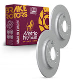 Metrix Premium Rear Disc Brake Rotor Kit 92743MT OEM fit auto parts