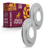 Metrix Premium Front Disc Brake Rotor Kit 92745MT OEM fit auto parts