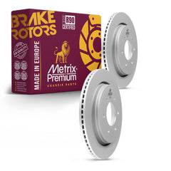Metrix Premium Rear Disc Brake Rotor Kit 92750MT OEM fit auto parts
