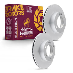 Metrix Premium Front Disc Brake Rotor Kit 92753MT OEM fit auto parts