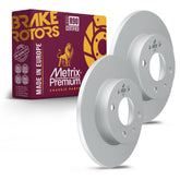 Metrix Premium Front & Rear Disc Brake Rotor Kit 92760MT OEM fit auto parts