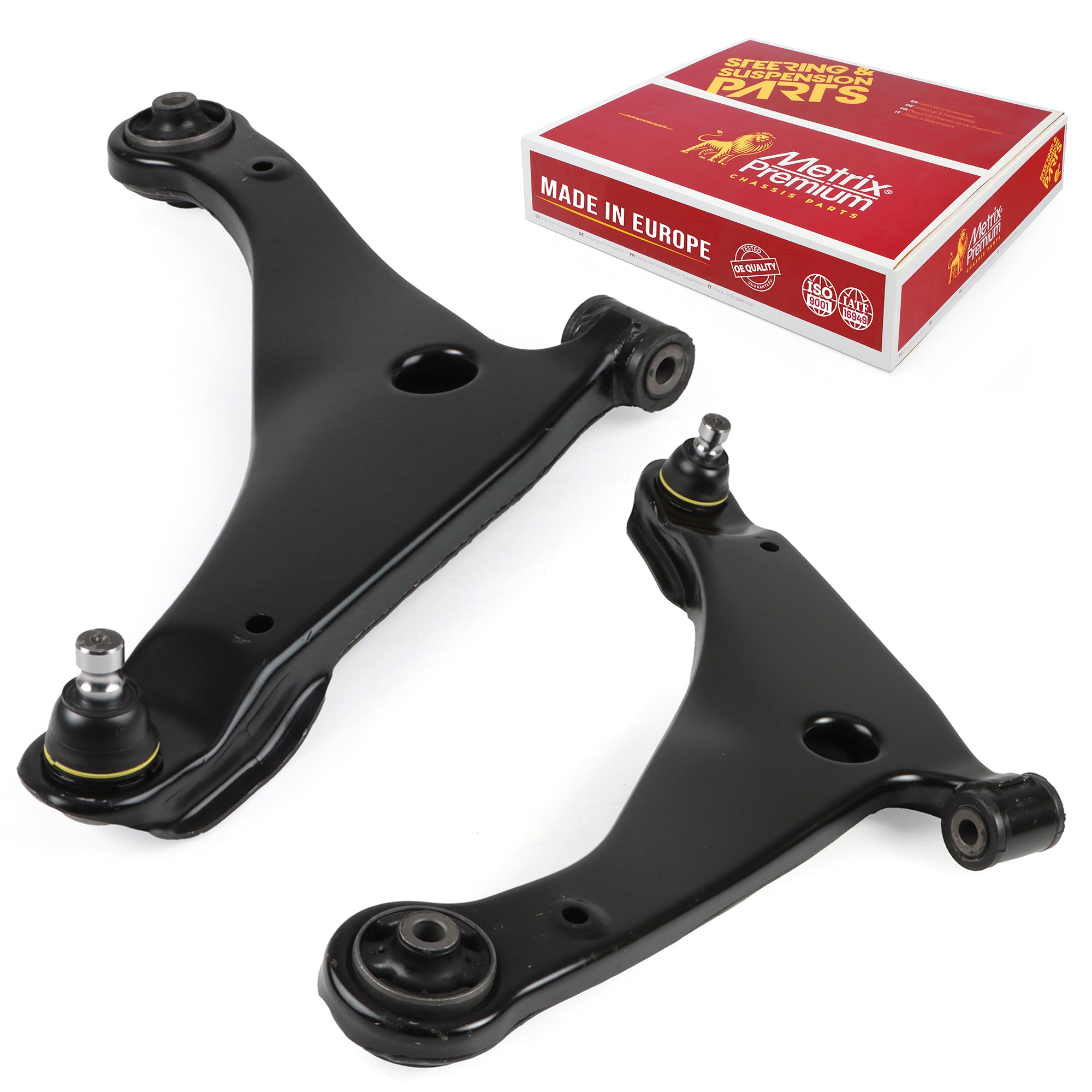 Metrix Premium Front Left & Right Lower Control Arm and Ball Joint Assembly Kit 92887MT OEM fit auto parts