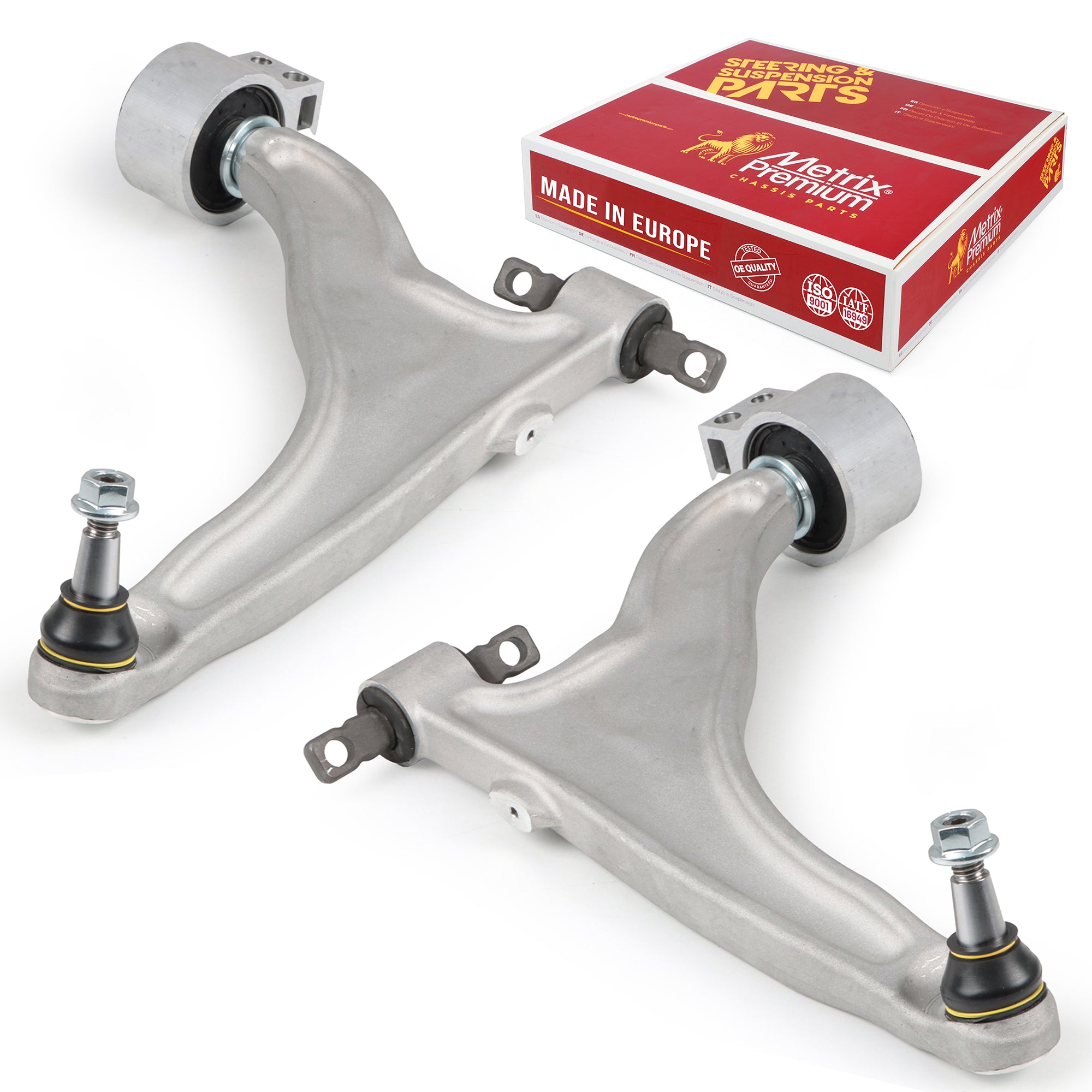 Metrix Premium Front Left & Right Lower Control Arm and Ball Joint Assembly Kit 92927MT OEM fit auto parts