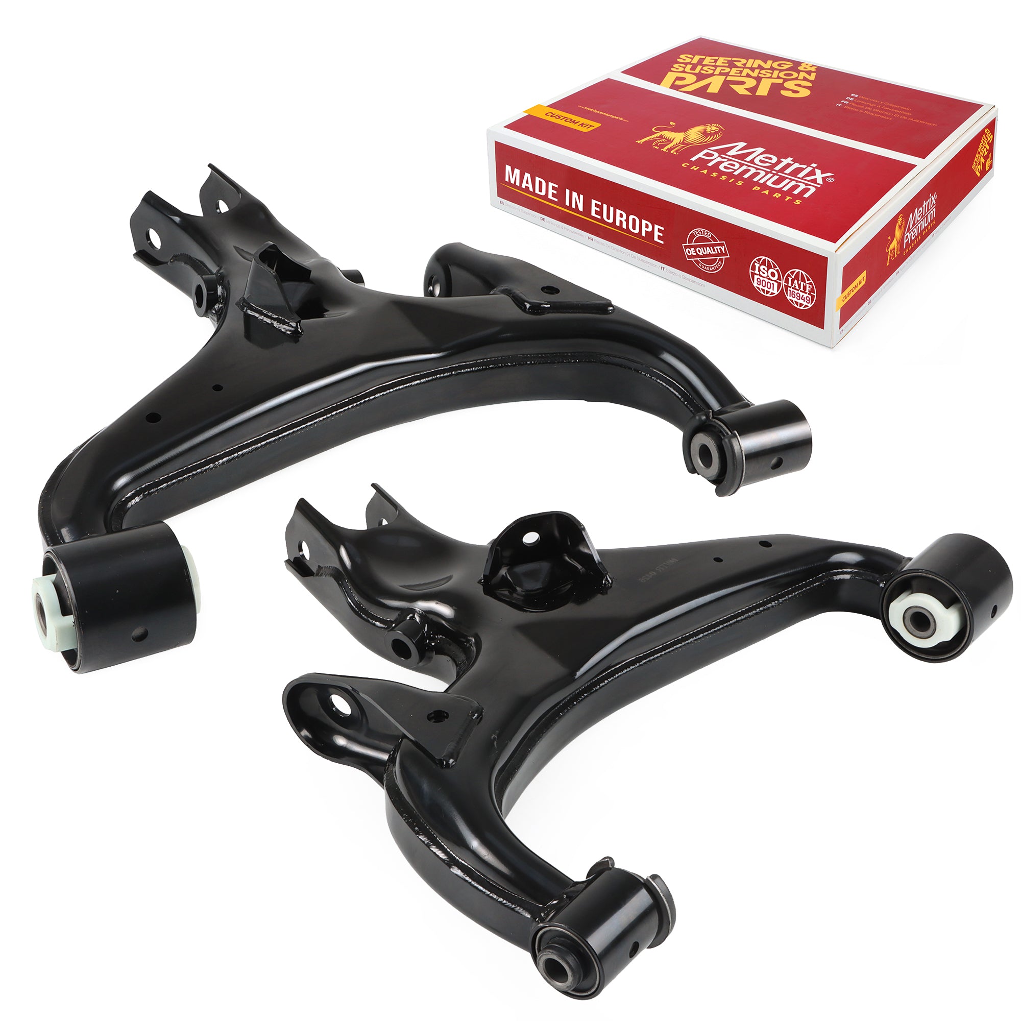 Metrix Premium Chassis Parts Rear Left & Right Lower Forward Control Arm Kit 92976MT OEM fit auto parts