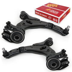 Metrix Premium Chassis Parts Front Left & Right Lower Control Arm and Ball Joint Assembly Kit 95111MT for MAZDA