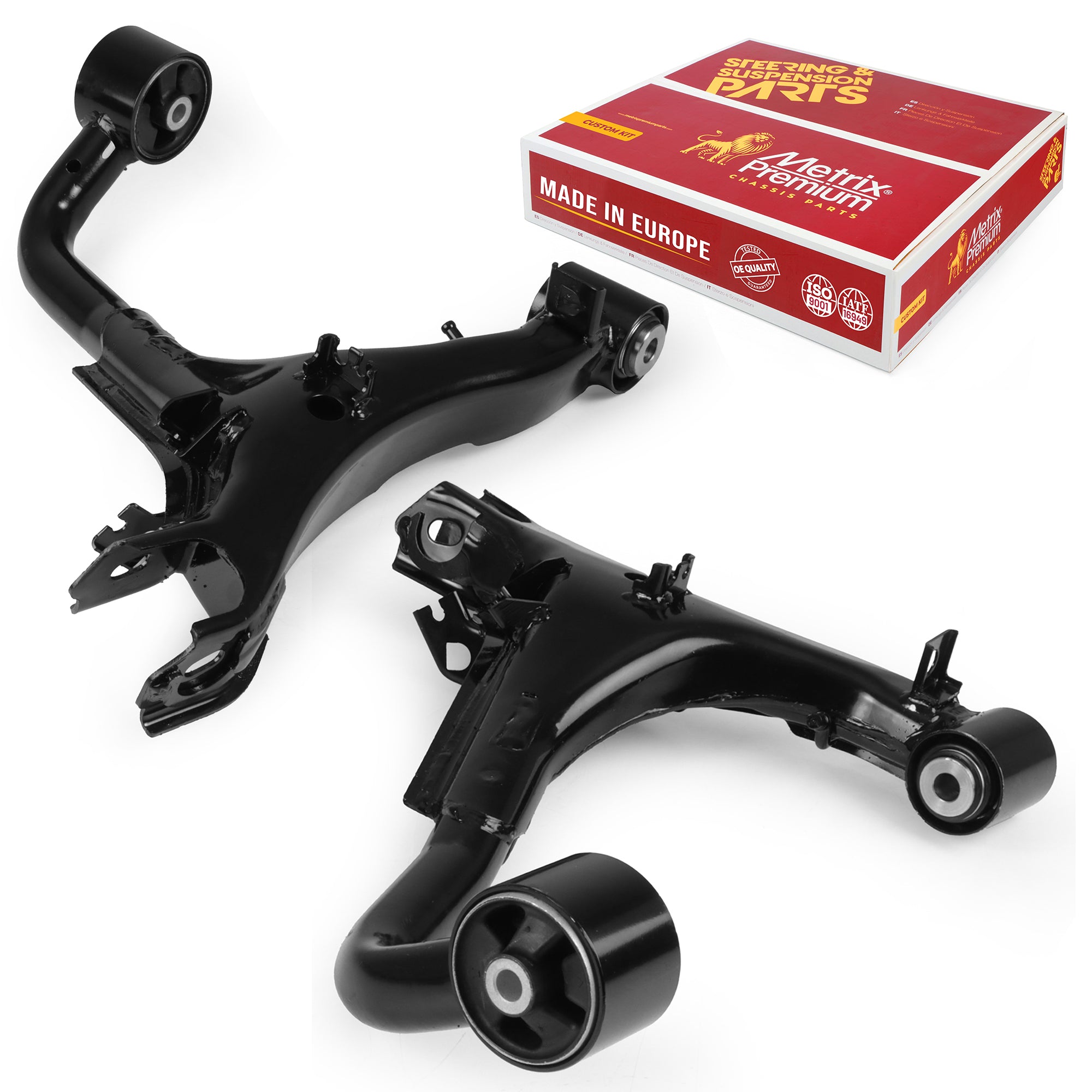 Metrix Premium Chassis Parts 2 PC Rear Left & Right Upper Control Arm Kit 95191MT OEM fit auto parts