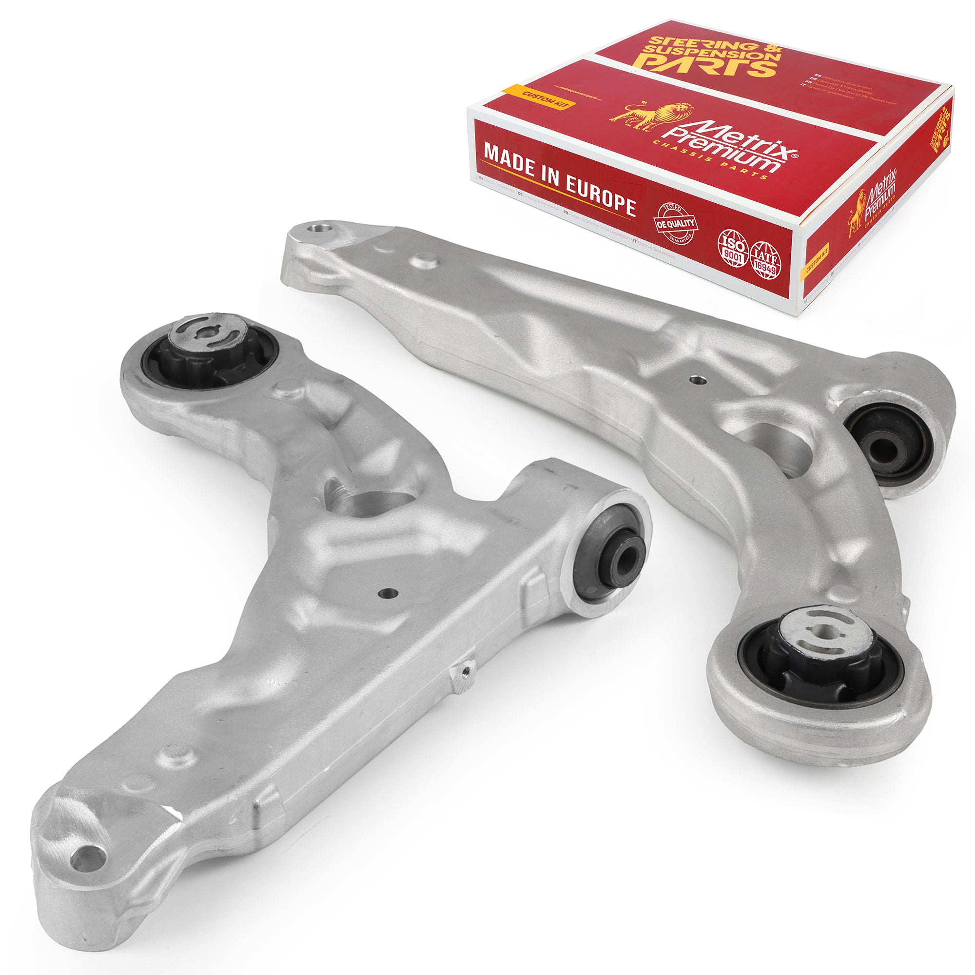 Metrix Premium Chassis Parts 2 PC Front Left & Right Lower Control Arm Kit 95296MT OEM fit auto parts