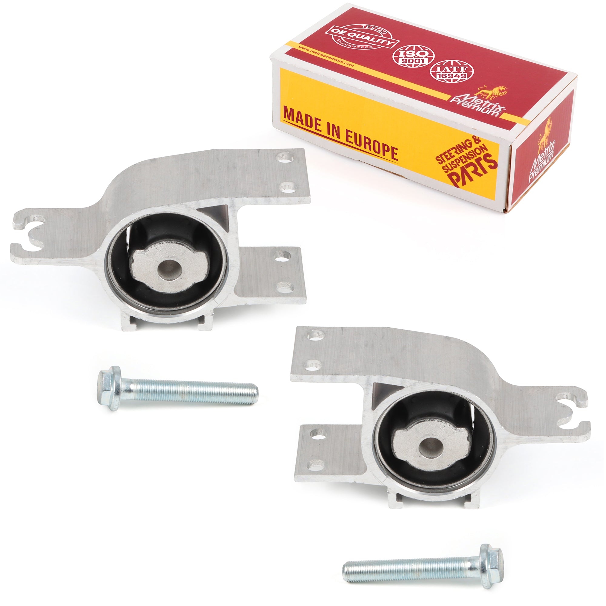 Metrix Premium Front Left & Right Lower Rearward Axle Support Bushing Kit 95378MT OEM fit auto parts