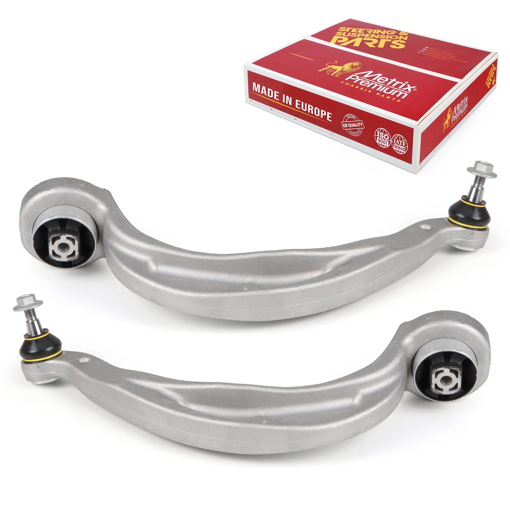 Metrix Premium Front Left & Right Lower Rearward Control Arm And Ball Joint Assembly Kit 95484MT OEM fit auto parts