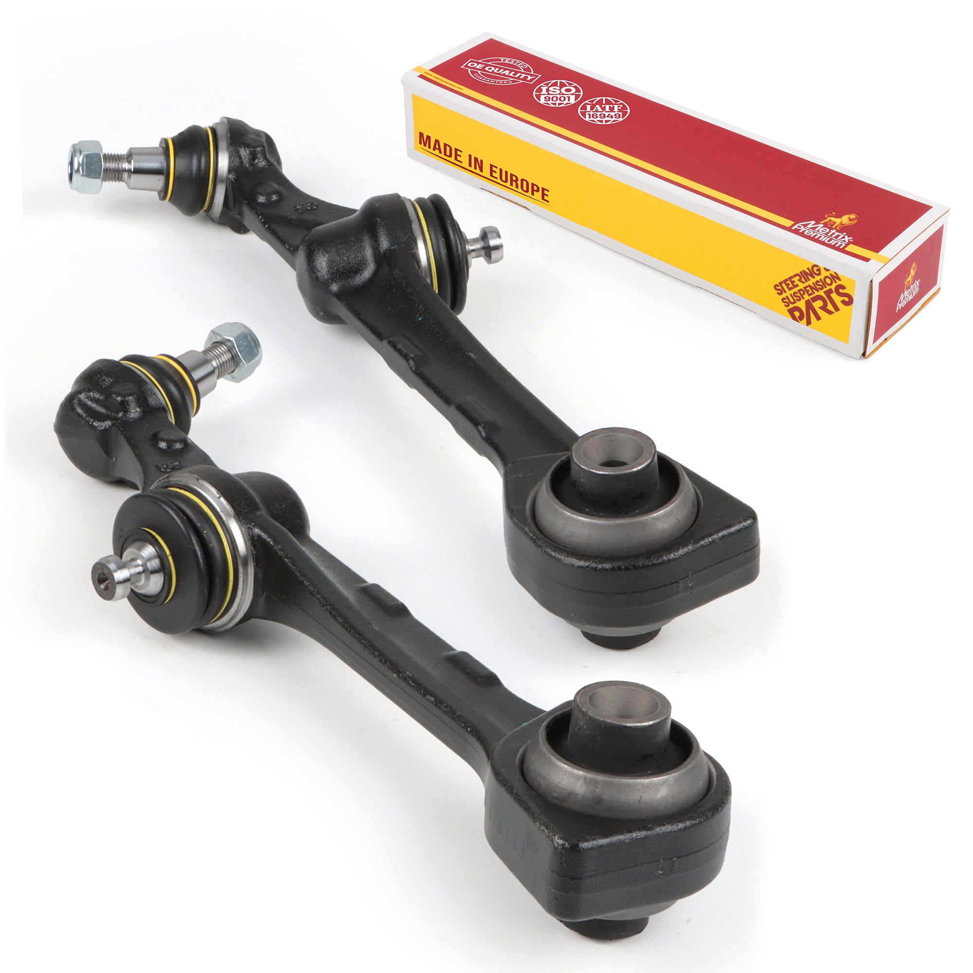 Metrix Premium Front Left & Right Lower Rearward Control Arm And Ball Joint Assembly Kit 95545MT OEM fit auto parts