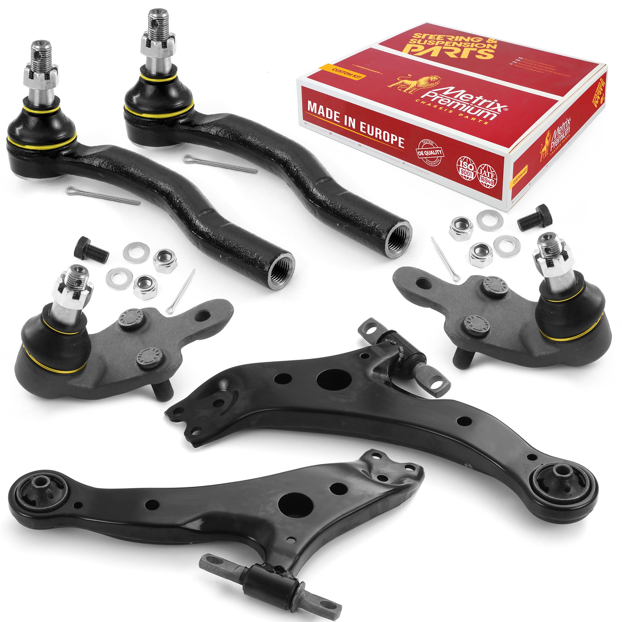 Metrix Premium Front End 6 PC Suspension Kit 95850MT for Lexus, Toyota aftermarket spare parts