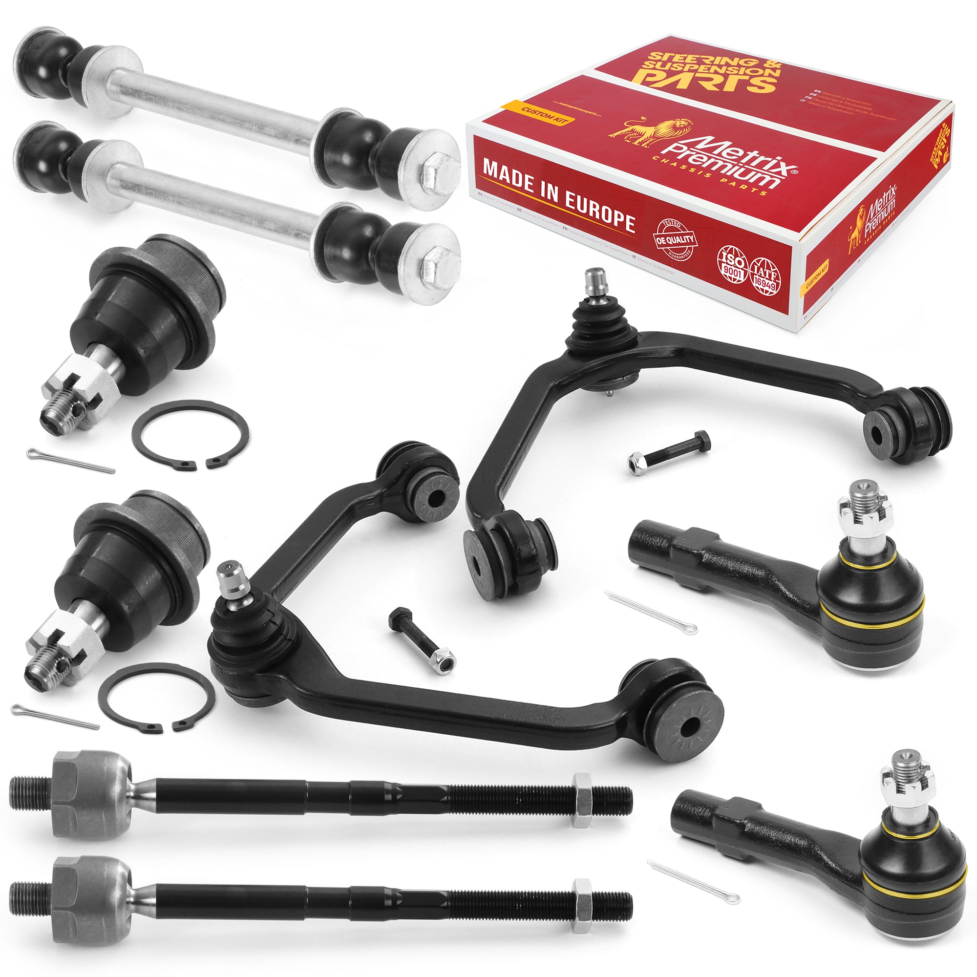 Metrix Premium Front End 10 PC Suspension Kit 95855MT for Ford aftermarket spare parts