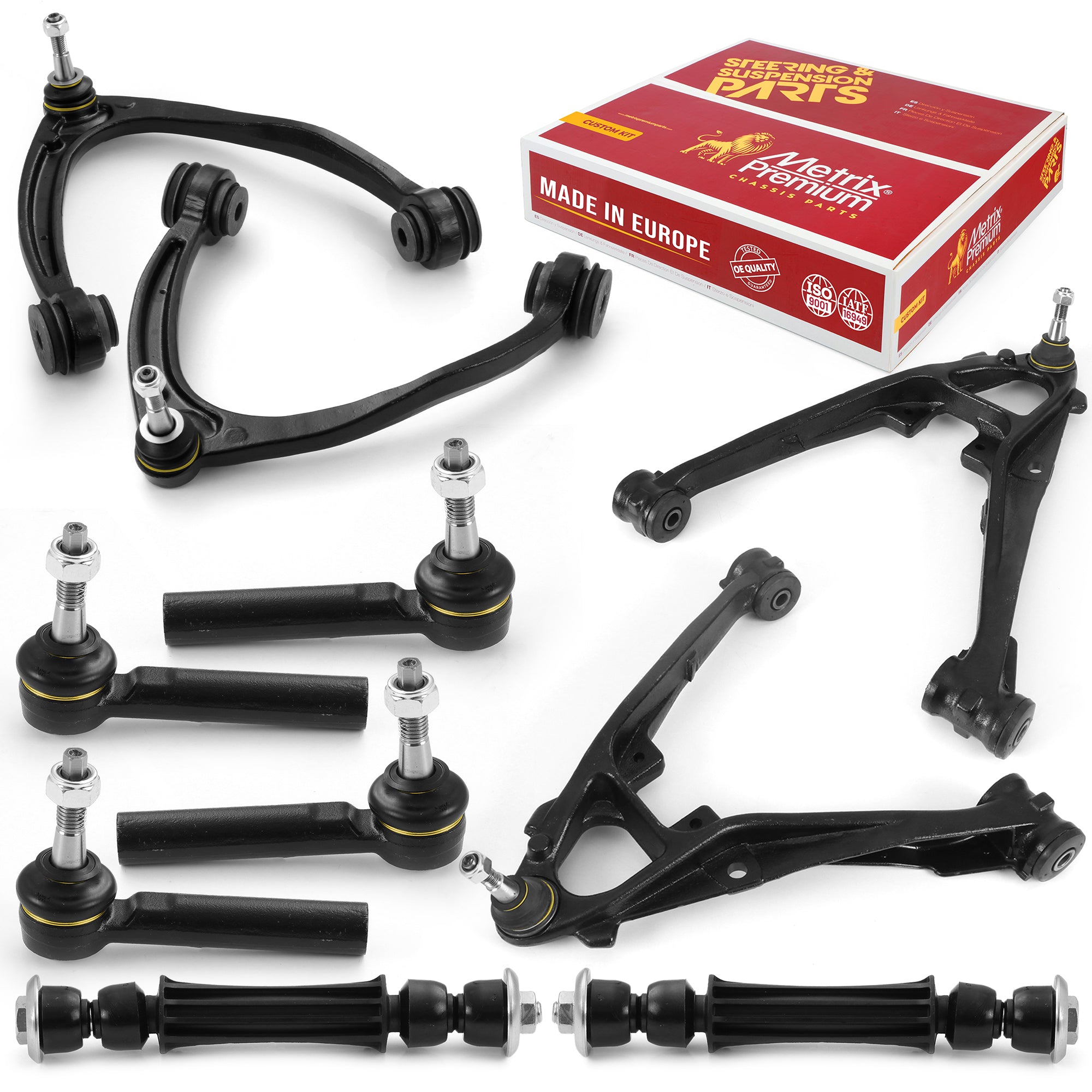 Metrix Premium Front End 10 PC Suspension Kit 95856MT for Chevrolet, GMC aftermarket spare parts