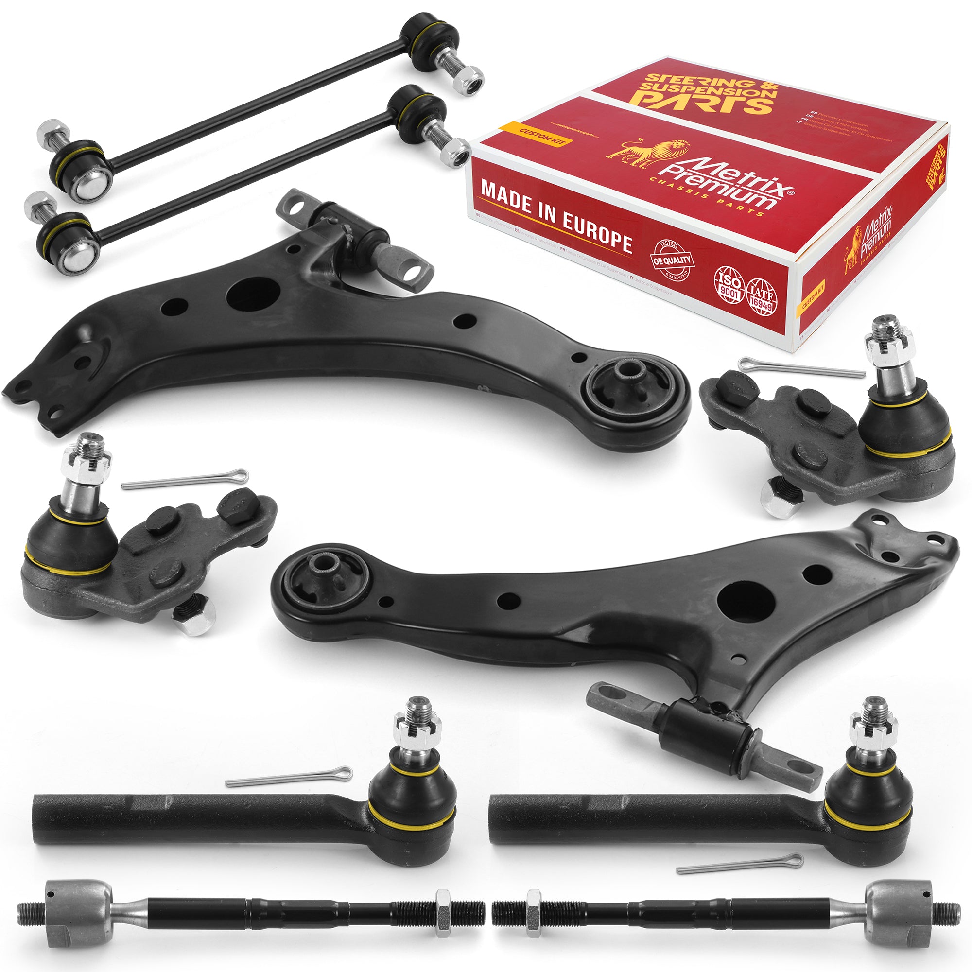 Metrix Premium Front End 10 PC Suspension Kit 95860MT for Lexus, Toyota aftermarket spare parts