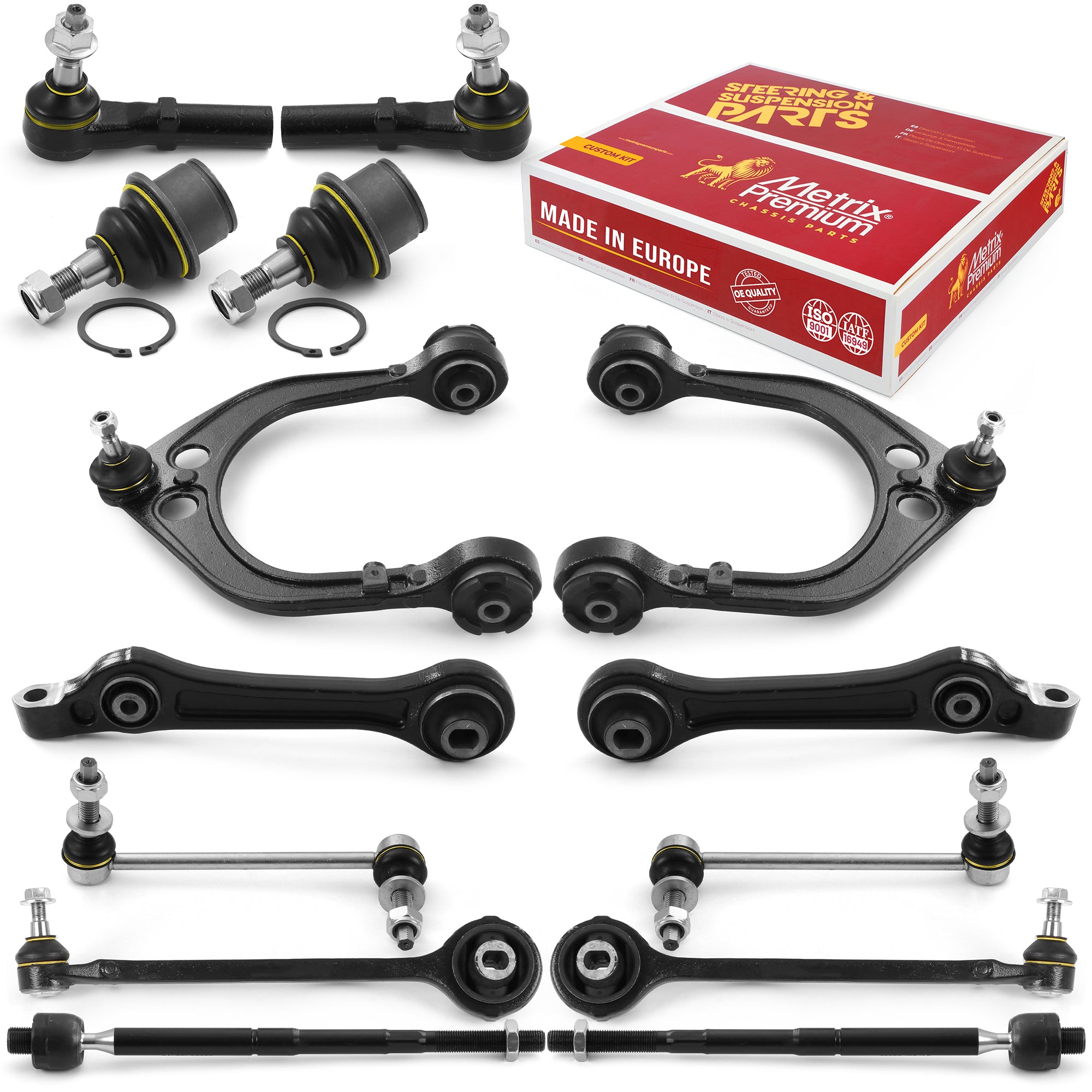 Metrix Premium Front End 14 PC Suspension Kit 95875MT for Chrysler, Dodge aftermarket spare parts