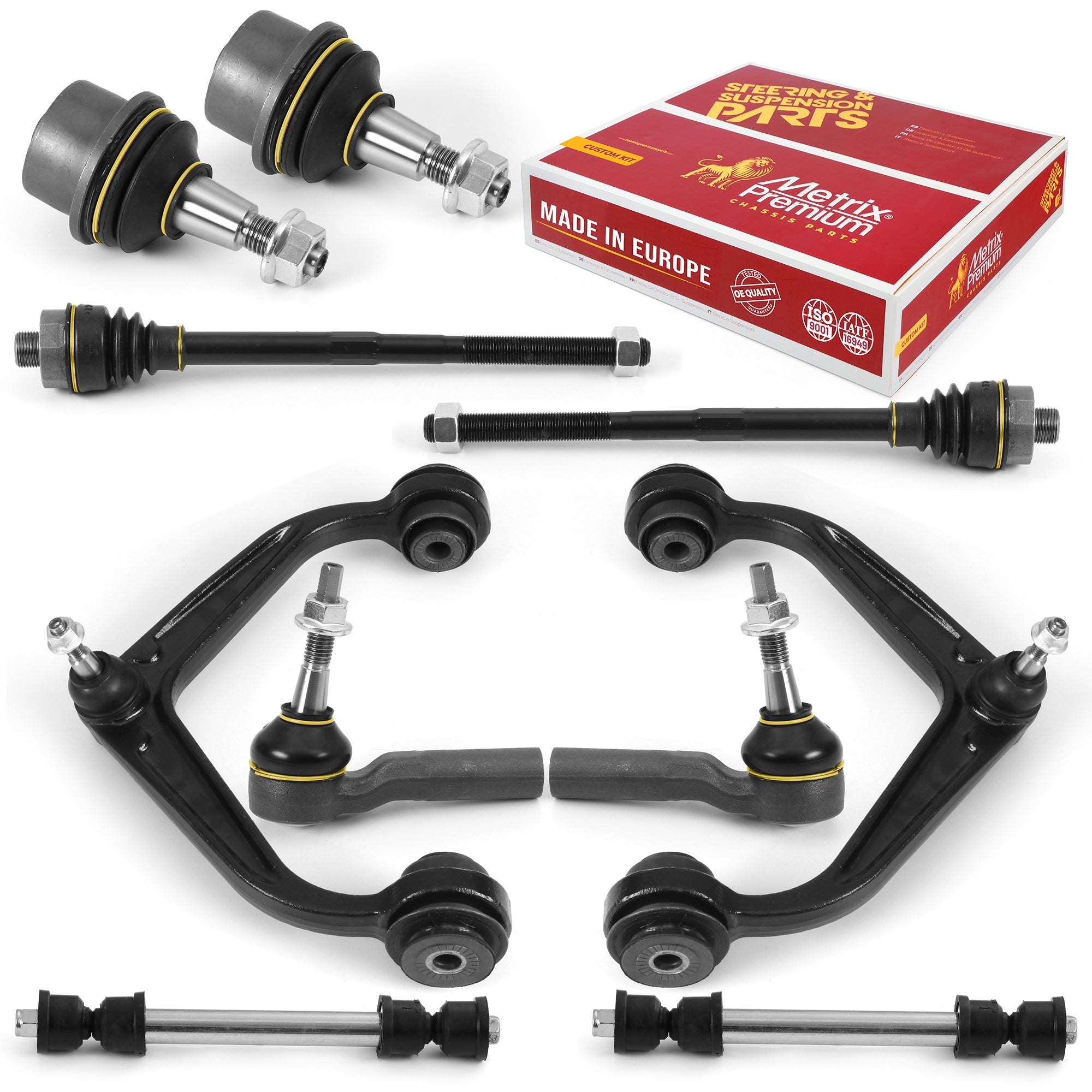 Metrix Premium Front End 10 PC Suspension Kit 95879MT for Chevrolet, GMC aftermarket spare parts