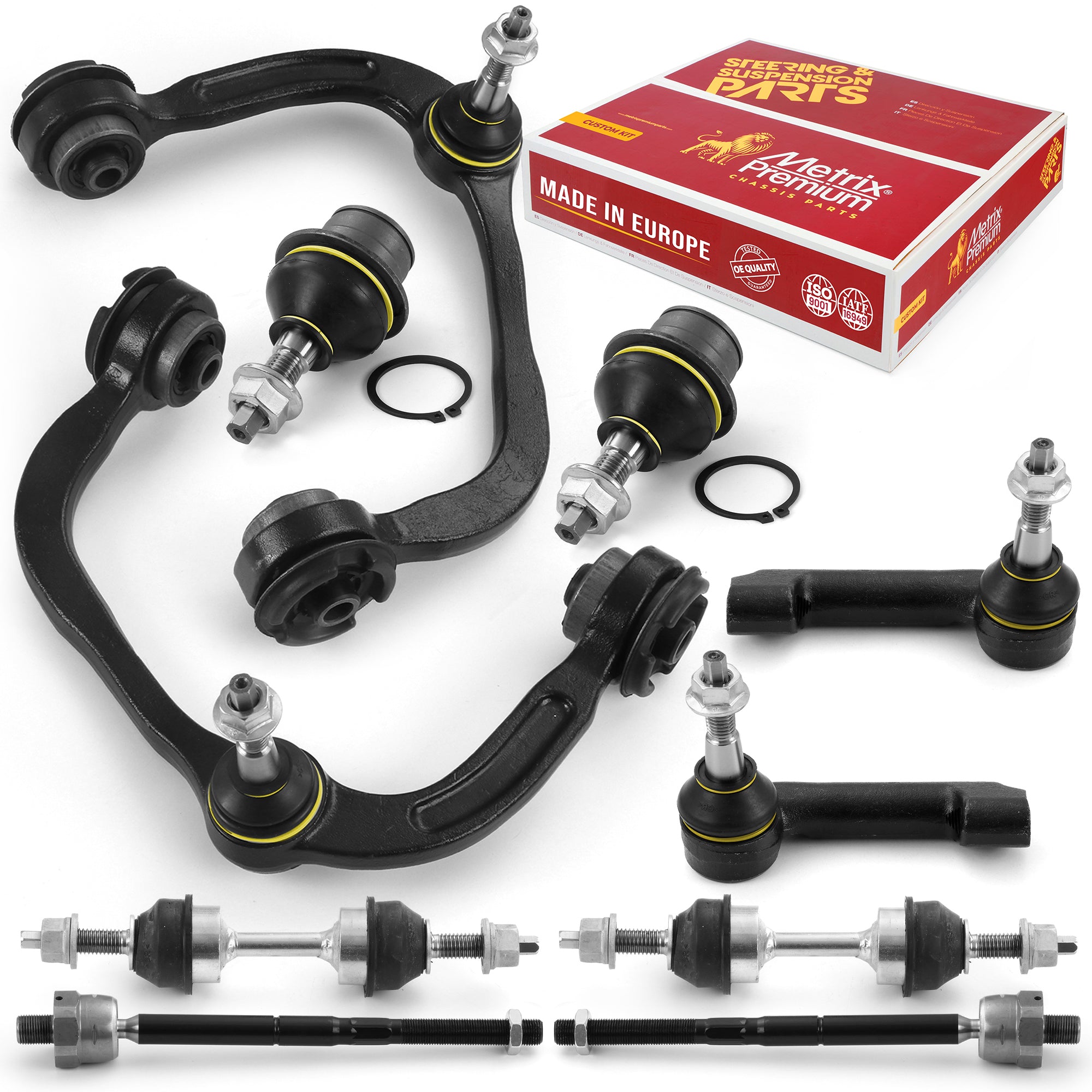 Metrix Premium Front End 10 PC Suspension Kit 95894MT for Ford, Lincoln aftermarket spare parts