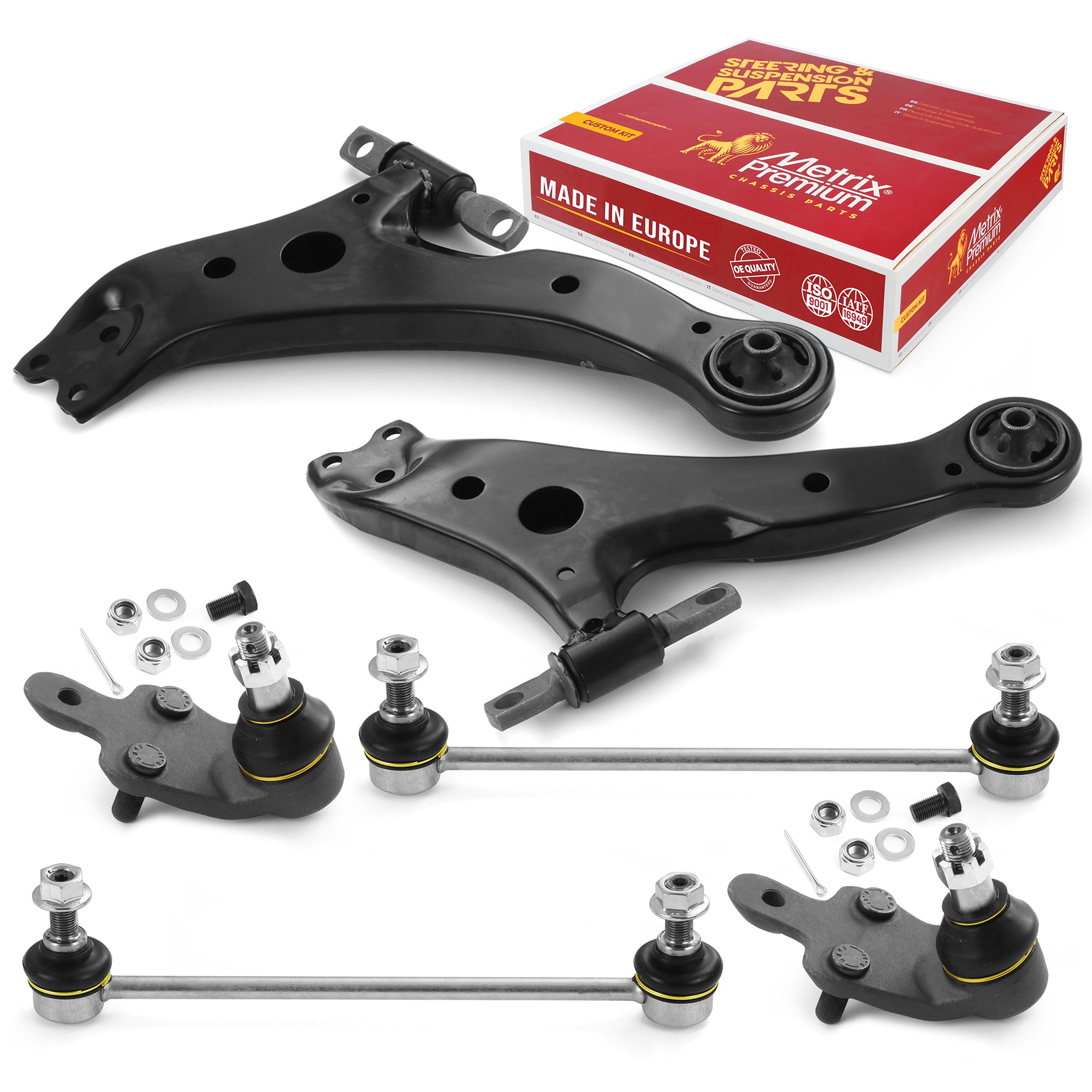 Metrix Premium Front End 6 PC Suspension Kit 95908MT for Lexus, Toyota aftermarket spare parts