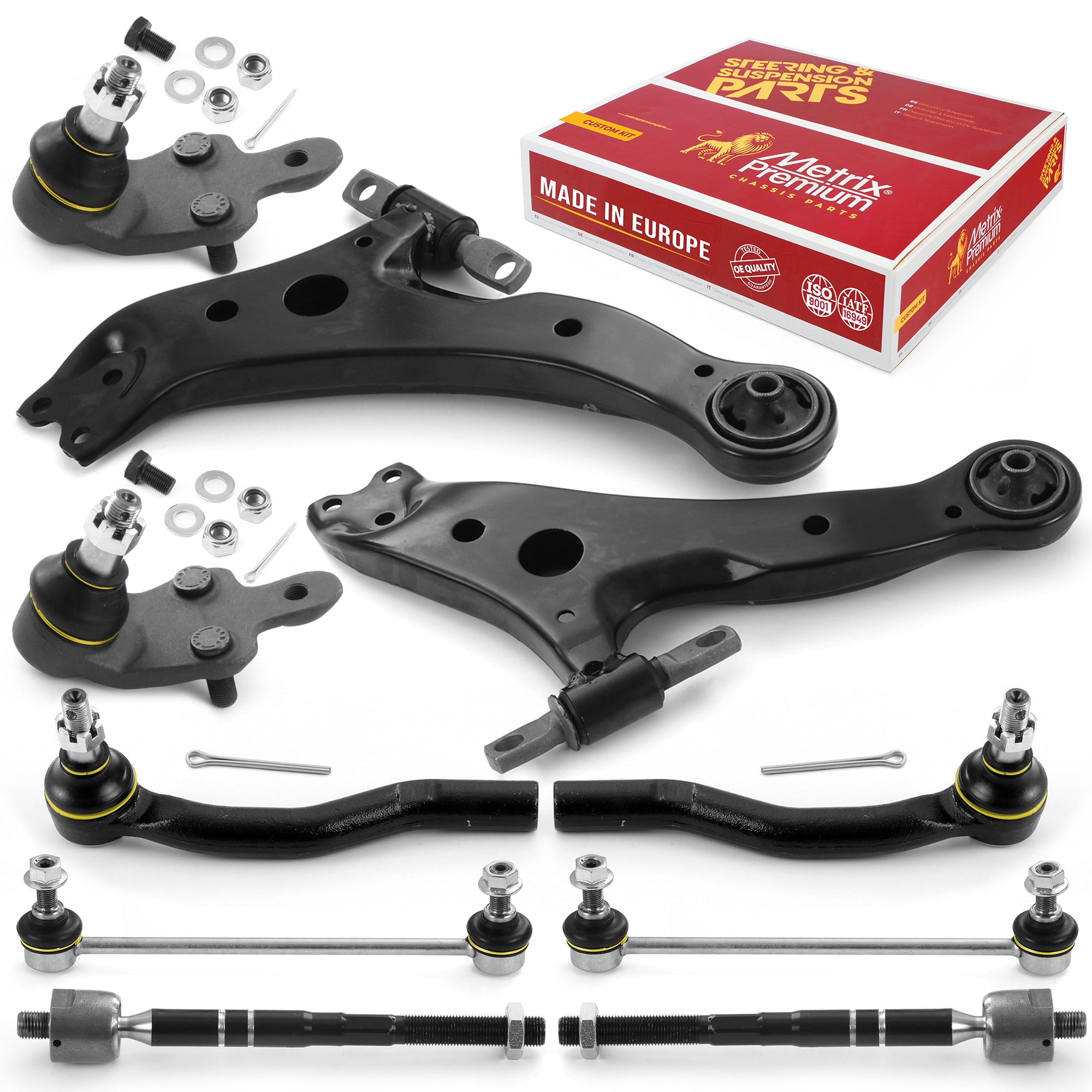Metrix Premium Front End 10 PC Suspension Kit 95909MT for Toyota aftermarket spare parts