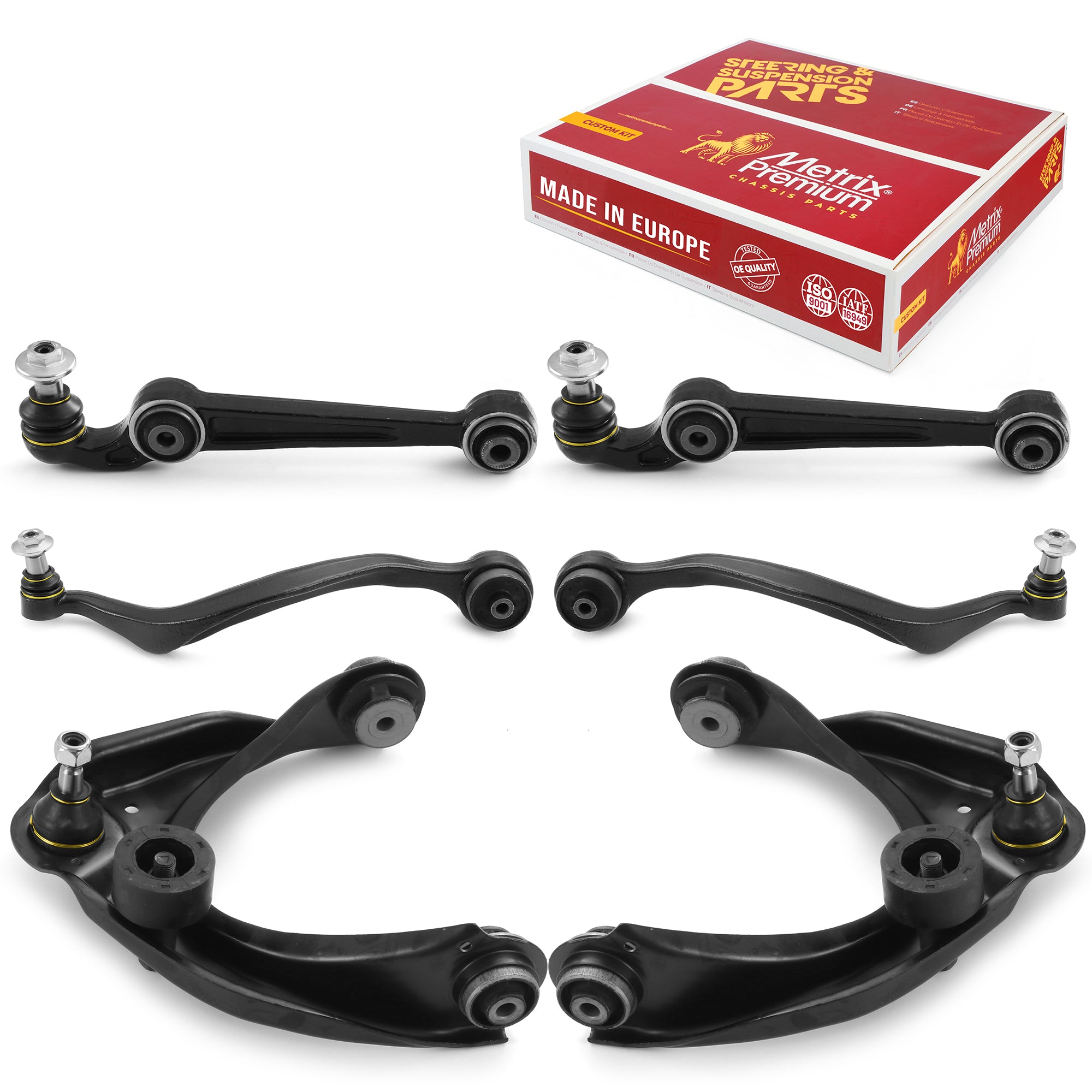 Metrix Premium Front End 6 PC Suspension Kit 95916MT for Ford, Lincoln, Mercury aftermarket spare parts