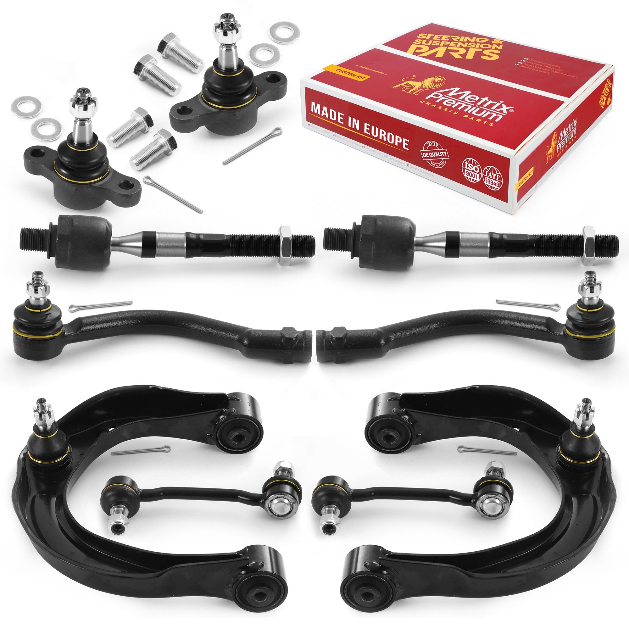 Metrix Premium Front End 10 PC Suspension Kit 95918MT for Hyundai aftermarket spare parts