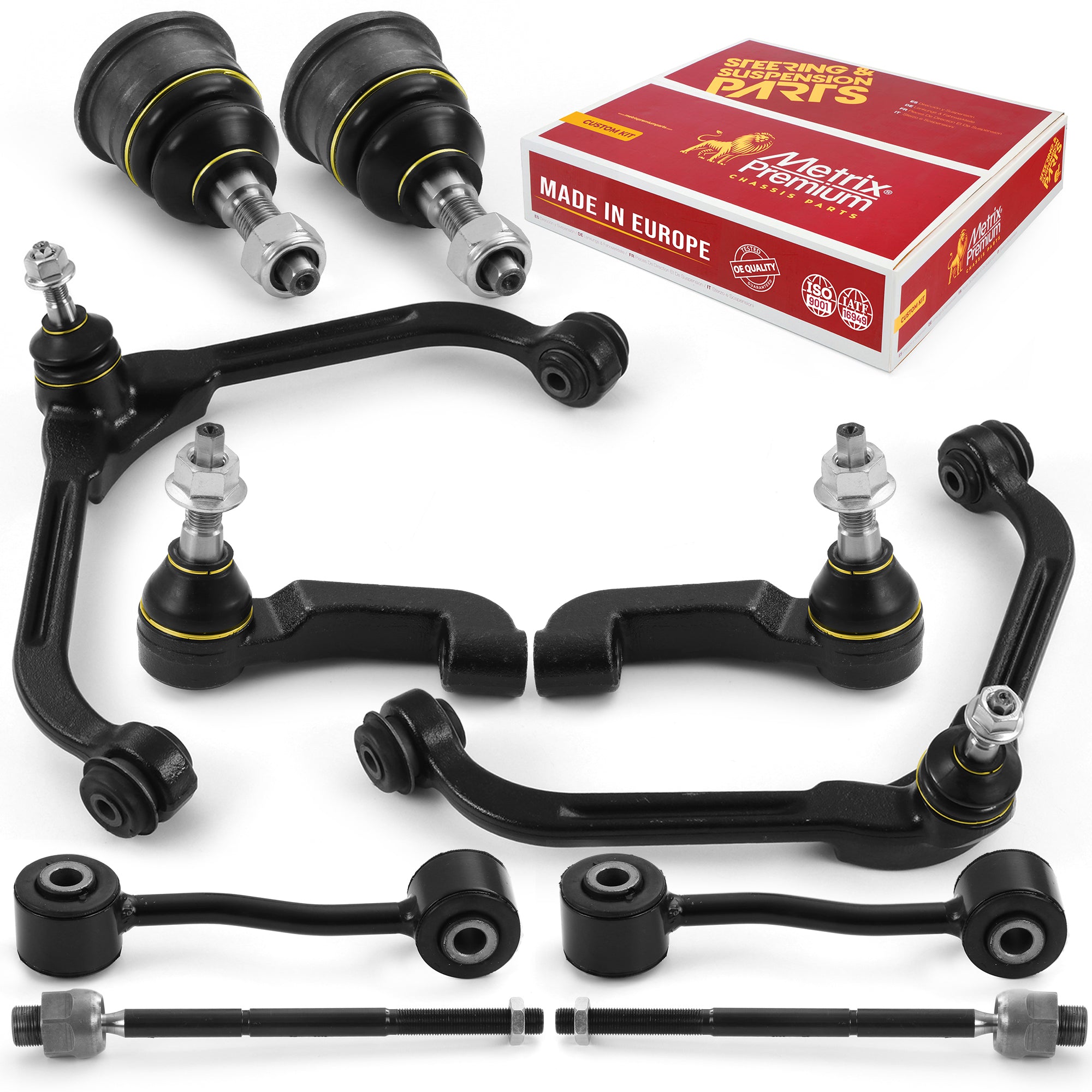 Metrix Premium Front End 10 PC Suspension Kit 95922MT for Jeep aftermarket spare parts