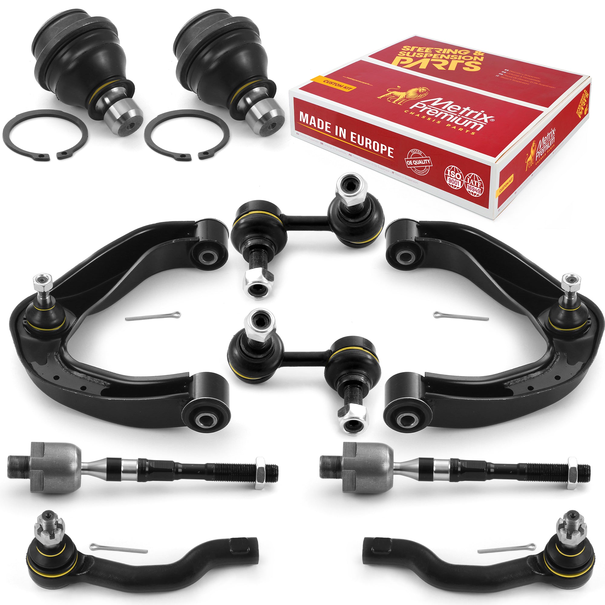 Metrix Premium Front End 10 PC Suspension Kit 95925MT for Nissan aftermarket spare parts
