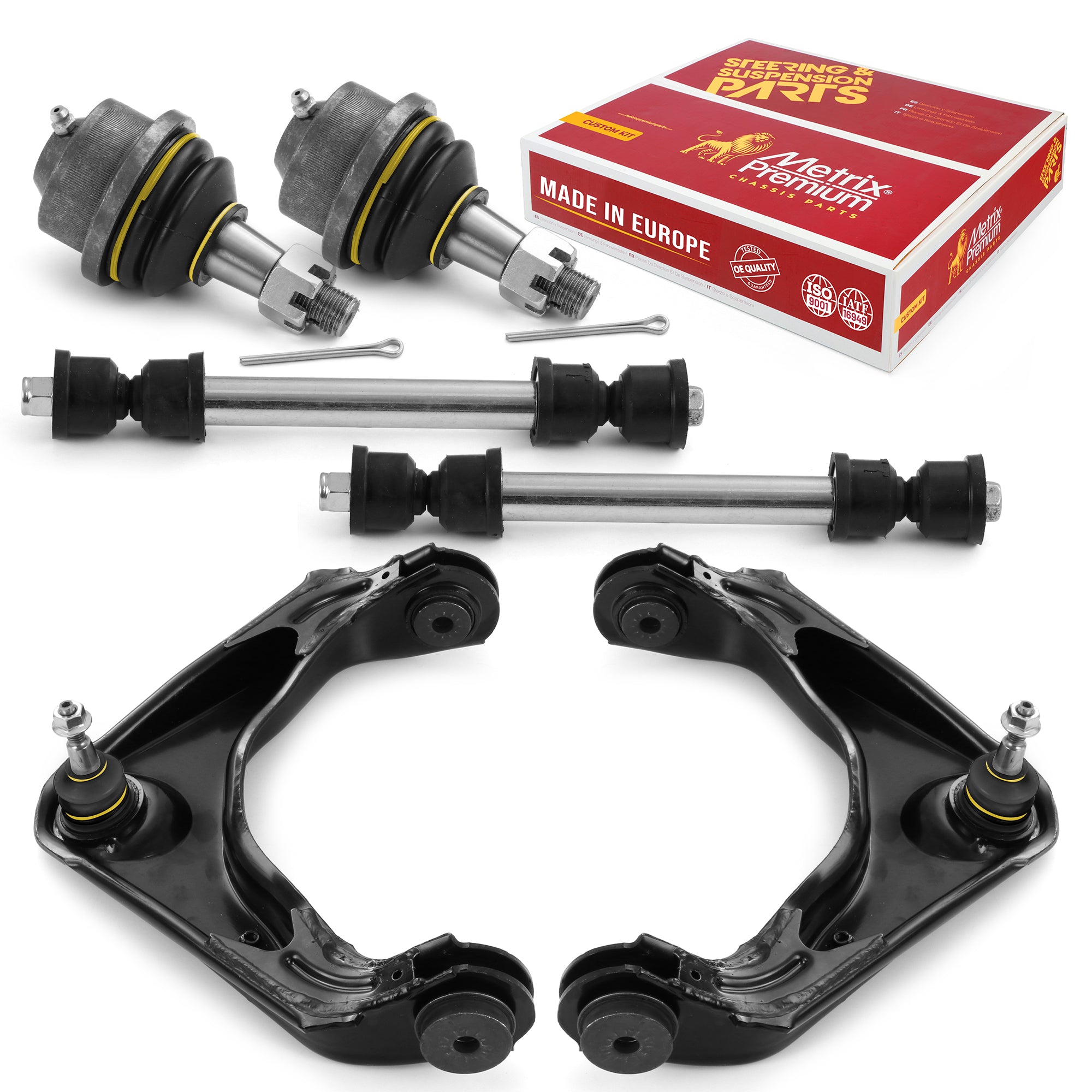 Metrix Premium Front End 6 PC Suspension Kit 95928MT for Chevrolet, GMC, Hummer aftermarket spare parts