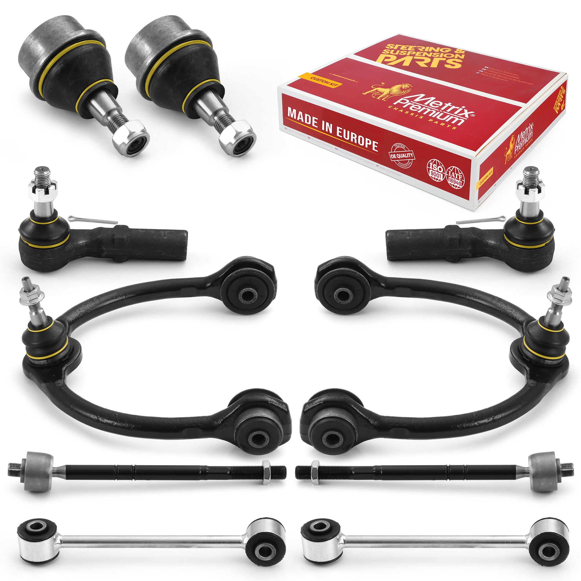 Metrix Premium Front End 10 PC Suspension Kit 95932MT for Jeep aftermarket spare parts