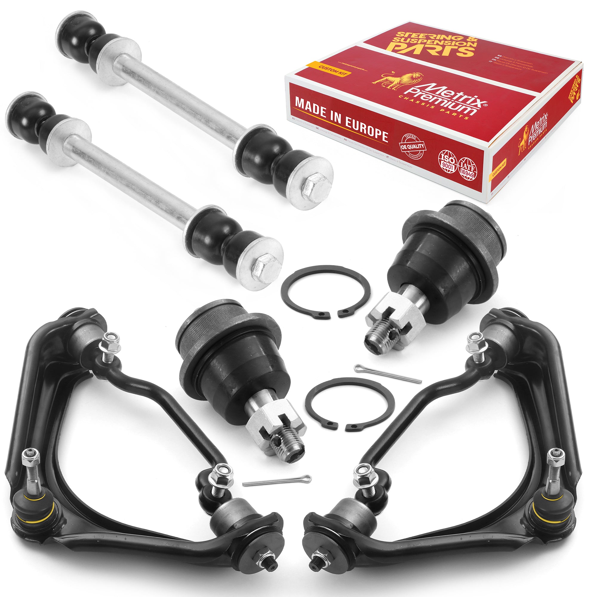 Metrix Premium Front End 6 PC Suspension Kit 95938MT for Ford, Mercury aftermarket spare parts