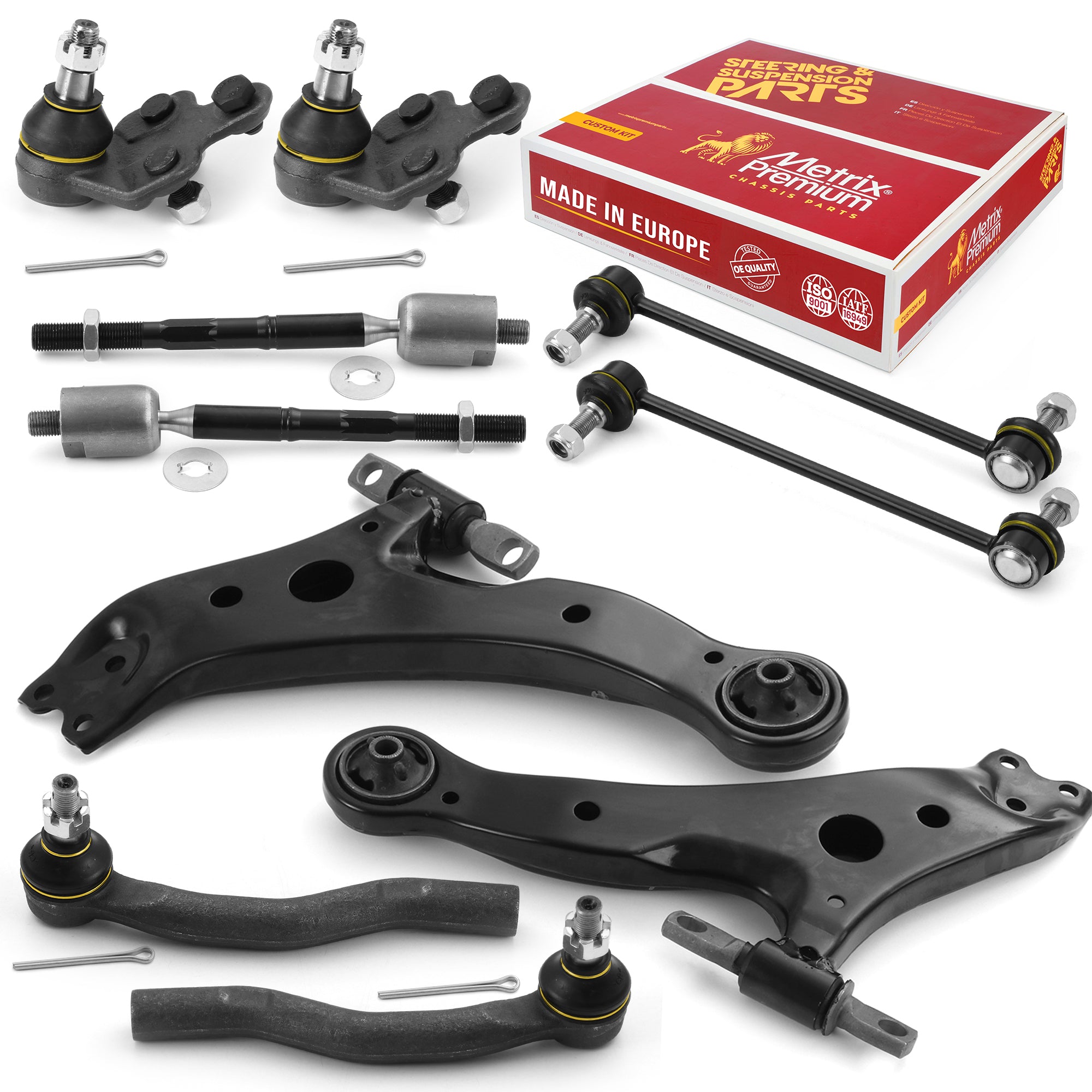 Metrix Premium Front End 10 PC Suspension Kit 95940MT for Lexus, Toyota aftermarket spare parts